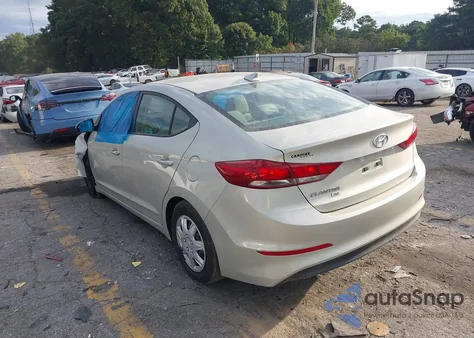 2017 Hyundai Elantra Se from USA, damaged, VIN 5NPD74LF2HH186823